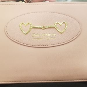 Blush heart to heart juicy couture clutch